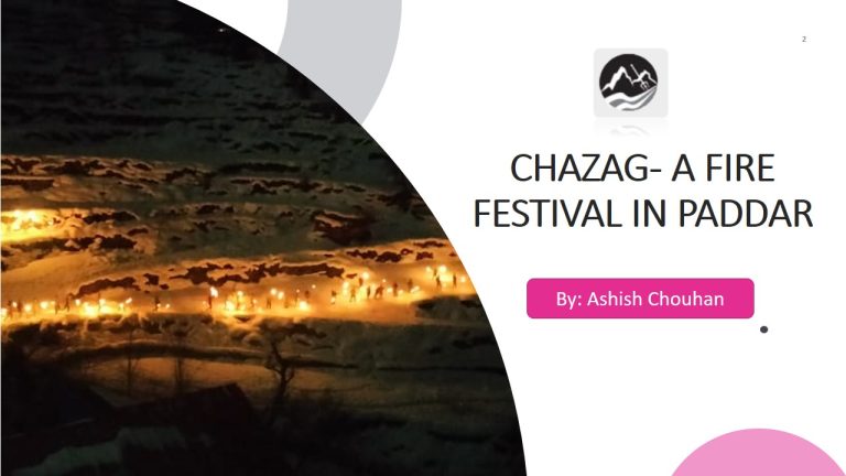 Chazag- A fire festival in Paddar